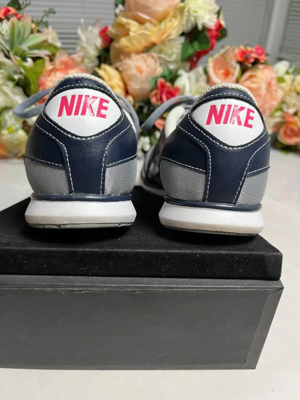 Nike Oceania NM Sneakers Blue Gray White Size 9